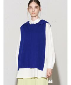 MIDIUMISOLID / ミディウミソリッド ベスト | MIDIUMISOLID for Ladies アラウンド2WAYニットベスト