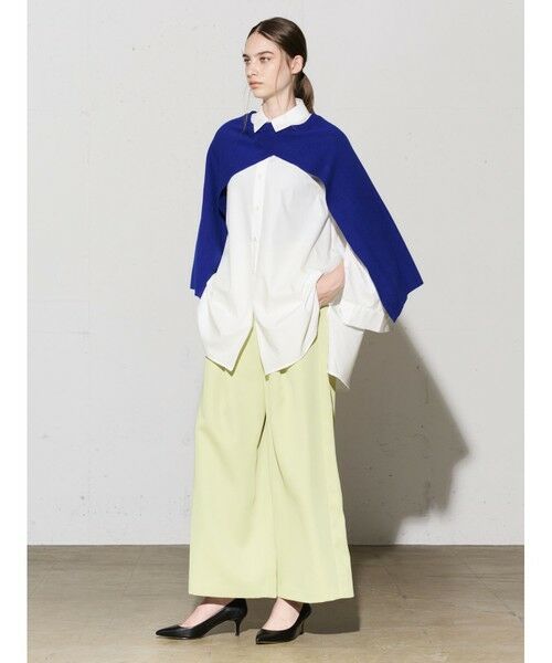 MIDIUMISOLID / ミディウミソリッド ベスト | MIDIUMISOLID for Ladies アラウンド2WAYニットベスト | 詳細10