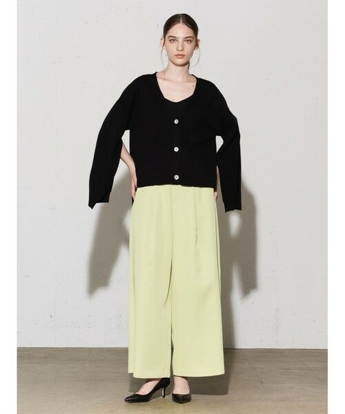 MIDIUMISOLID / ミディウミソリッド カーディガン・ボレロ | MIDIUMISOLID for Ladies スリットスリーブニットカーディガン | 詳細17
