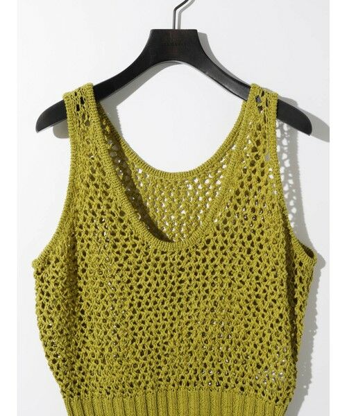 MIDIUMISOLID / ミディウミソリッド ベスト | MIDIUMISOLID for Ladies メッシュタイトベスト | 詳細3