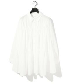 MIDIUMISOLID / ミディウミソリッド シャツ・ブラウス | MIDIUMISOLID for Ladies ティアードボリュームシャツ