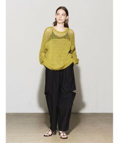 MIDIUMISOLID / ミディウミソリッド その他パンツ | MIDIUMISOLID for Ladies ニーホールボトム