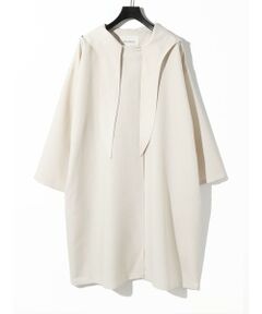 MIDIUMISOLID / ミディウミソリッド その他アウター | MIDIUMISOLID for Ladies フード付きオーバーコート