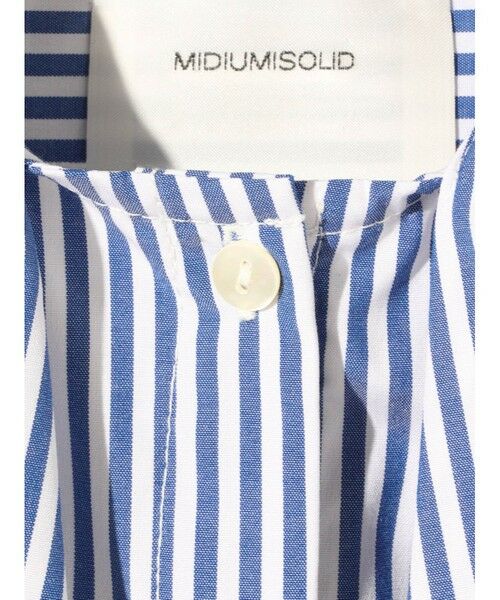 MIDIUMISOLID / ミディウミソリッド シャツ・ブラウス | MIDIUMISOLID for Ladies ボウタイシャツ | 詳細1