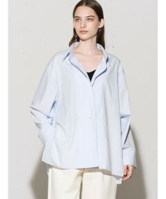 MIDIUMISOLID / ミディウミソリッド シャツ・ブラウス | MIDIUMISOLID for Ladies ジャケットライクシャツ