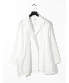 MIDIUMISOLID / ミディウミソリッド シャツ・ブラウス | MIDIUMISOLID for Ladies ジャケットライクシャツ