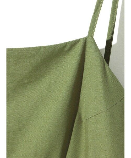 MIDIUMISOLID / ミディウミソリッド ロング・マキシ丈ワンピース | MIDIUMISOLID for Ladies C/NY ティアードキャミソールワンピース | 詳細1