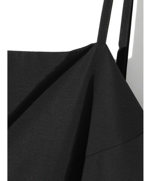 MIDIUMISOLID / ミディウミソリッド ロング・マキシ丈ワンピース | MIDIUMISOLID for Ladies C/NY ティアードキャミソールワンピース | 詳細4