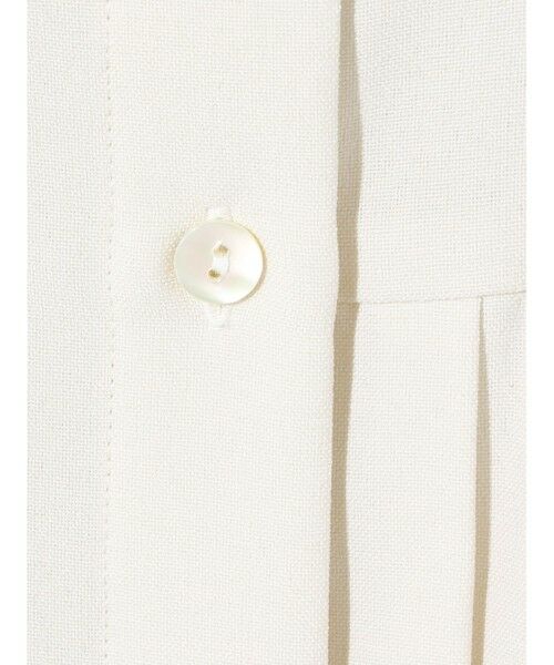 MIDIUMISOLID / ミディウミソリッド ミニ丈・ひざ丈ワンピース | MIDIUMISOLID for Ladies アシンメトリープリーツノースリーブワンピース | 詳細9