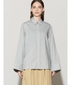 MIDIUMISOLID / ミディウミソリッド シャツ・ブラウス | MIDIUMISOLID for Ladies ワイドスリーブシャツ