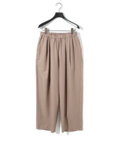 MIDIUMISOLID / ミディウミソリッド その他パンツ | MIDIUMISOLID for Ladies タックワイドイージーパンツ