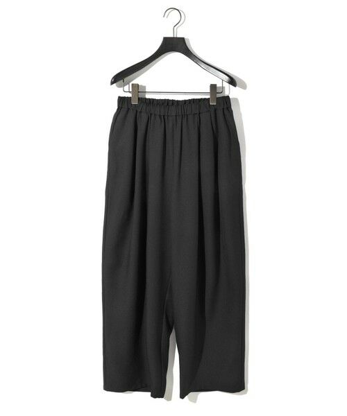 MIDIUMISOLID / ミディウミソリッド その他パンツ | MIDIUMISOLID for Ladies タックワイドイージーパンツ | 詳細2