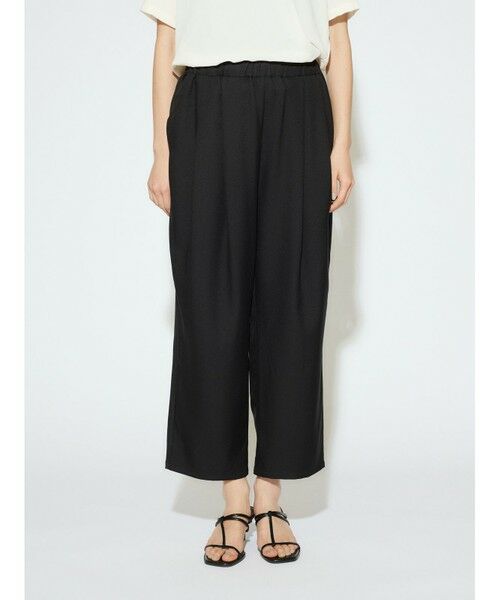 MIDIUMISOLID / ミディウミソリッド その他パンツ | MIDIUMISOLID for Ladies タックワイドイージーパンツ | 詳細9