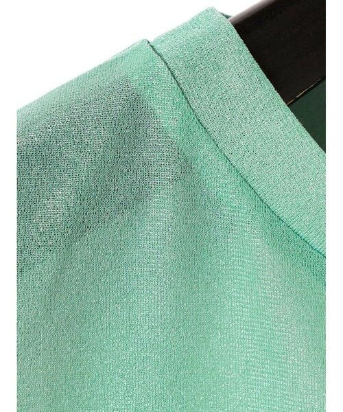 MIDIUMISOLID / ミディウミソリッド カットソー | MIDIUMISOLID for Ladies シアーノースリーブ プルオーバー | 詳細2