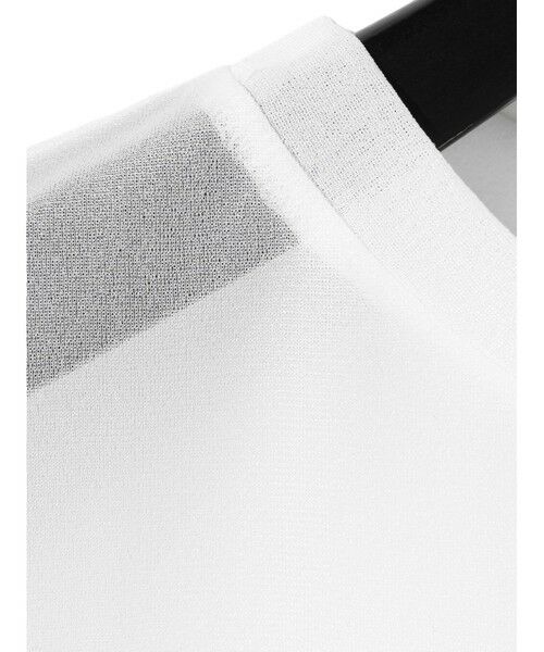 MIDIUMISOLID / ミディウミソリッド カットソー | MIDIUMISOLID for Ladies シアーノースリーブ プルオーバー | 詳細10