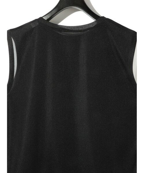 MIDIUMISOLID / ミディウミソリッド カットソー | MIDIUMISOLID for Ladies シアーノースリーブ プルオーバー | 詳細15