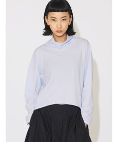 MIDIUMISOLID for Ladies ハイネックショートプルオーバー