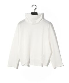 MIDIUMISOLID for Ladies ハイネックショートプルオーバー