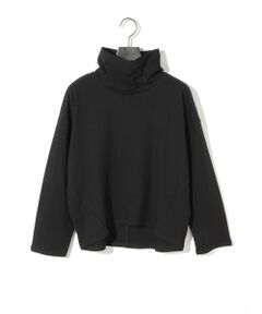 MIDIUMISOLID for Ladies ハイネックショートプルオーバー