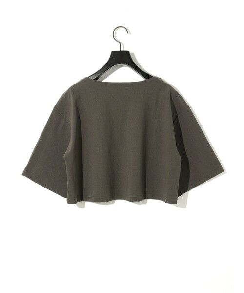 MIDIUMISOLID / ミディウミソリッド カットソー | MIDIUMISOLID for Ladies リブショートプルオーバー | 詳細18