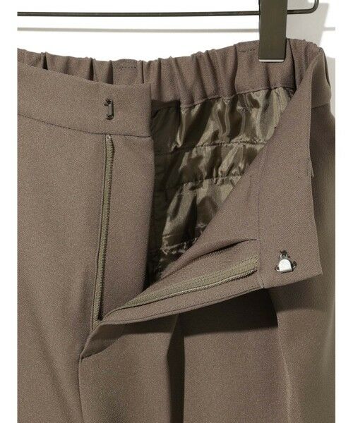 MIDIUMISOLID / ミディウミソリッド その他パンツ | MIDIUMISOLID for Ladies ハイウエストタックストレートパンツ | 詳細3