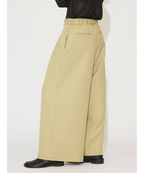 MIDIUMISOLID / ミディウミソリッド その他パンツ | MIDIUMISOLID for Ladies ハイウエストタックストレートパンツ | 詳細16