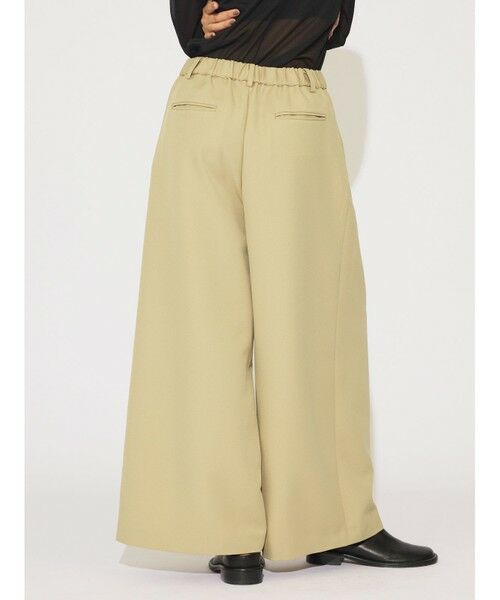 MIDIUMISOLID / ミディウミソリッド その他パンツ | MIDIUMISOLID for Ladies ハイウエストタックストレートパンツ | 詳細17