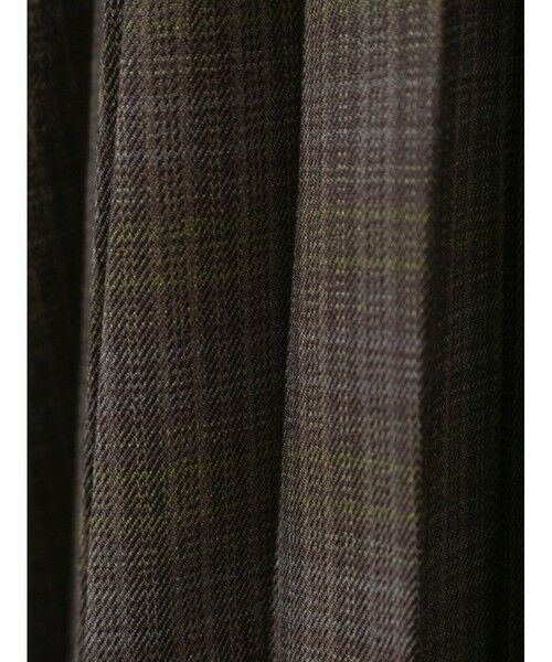 MIDIUMISOLID / ミディウミソリッド ロング・マキシ丈スカート | MIDIUMISOLID for Ladies プリーツスカート(チェック) | 詳細14