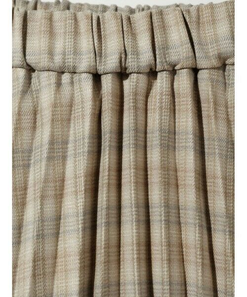 MIDIUMISOLID / ミディウミソリッド ロング・マキシ丈スカート | MIDIUMISOLID for Ladies プリーツスカート(チェック) | 詳細15