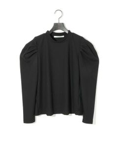 MIDIUMISOLID / ミディウミソリッド カットソー | MIDIUMISOLID for Ladies パワーショルダーリブプルオーバー