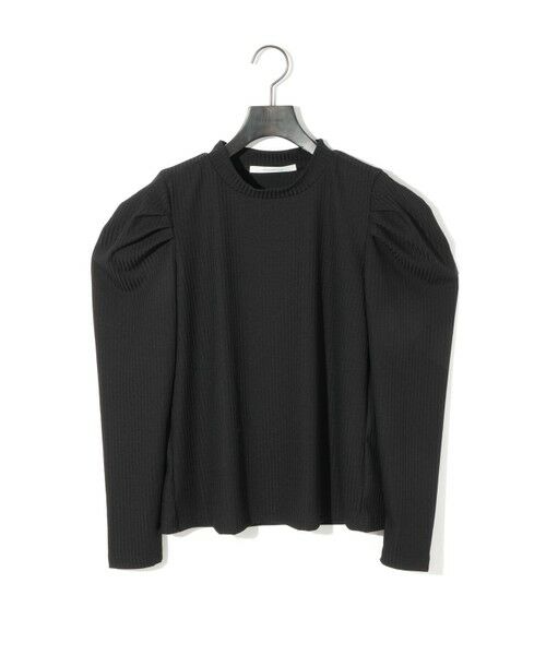 MIDIUMISOLID / ミディウミソリッド カットソー | MIDIUMISOLID for Ladies パワーショルダーリブプルオーバー | 詳細17