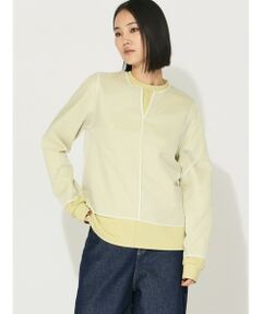 tシャツ MIDIUMISOLID for Ladies フロントシームロングTシャツ レディース MIDIUMISOLID tシャツ for Ladies フロントシームロングTシャツ