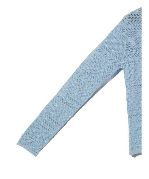 MIDIUMISOLID / ミディウミソリッド ニット・セーター | MIDIUMISOLID for Ladies レース編みタイトプルオーバー | 詳細3