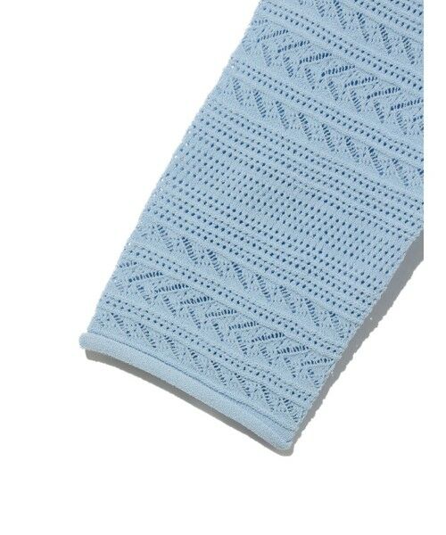 MIDIUMISOLID / ミディウミソリッド ニット・セーター | MIDIUMISOLID for Ladies レース編みタイトプルオーバー | 詳細4