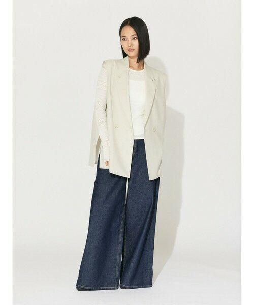 MIDIUMISOLID / ミディウミソリッド ニット・セーター | MIDIUMISOLID for Ladies レース編みタイトプルオーバー | 詳細20