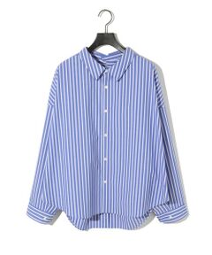 MIDIUMISOLID / ミディウミソリッド シャツ・ブラウス | MIDIUMISOLID for Ladies ドロップショルダーワイドシャツ