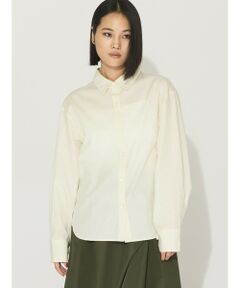 MIDIUMISOLID / ミディウミソリッド シャツ・ブラウス | MIDIUMISOLID for Ladies ストラップカフスシャツ（RELAX)