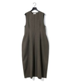 MIDIUMISOLID / ミディウミソリッド ロング・マキシ丈ワンピース | MIDIUMISOLID for Ladies フィットコクーンワンピース（RELAX)