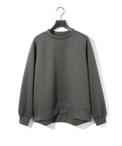 MIDIUMISOLID for Ladies ダブルニットスウェットシャツ