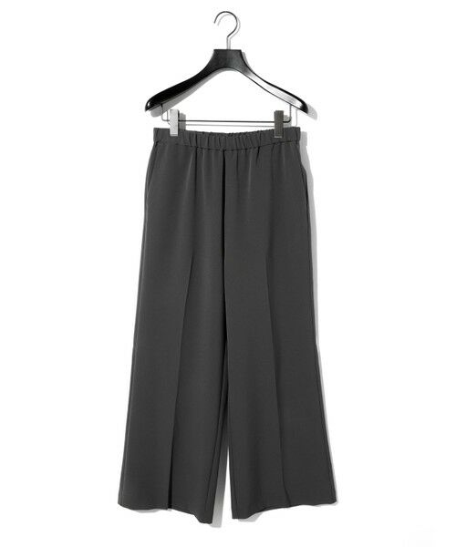 MIDIUMISOLID / ミディウミソリッド チノ・ワークパンツ | MIDIUMISOLID for Ladies センタープレスフレアパンツ | 詳細8