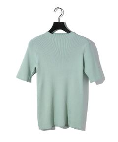 MIDIUMISOLID / ミディウミソリッド ニット・セーター | MIDIUMISOLID for Ladies ボトルネックハーフスリーブリブトップ