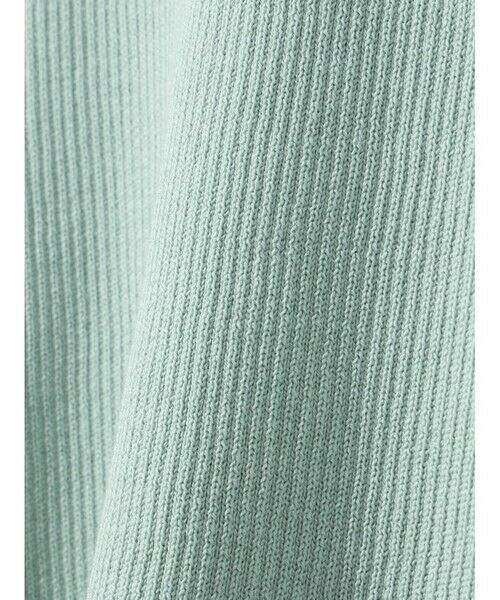 MIDIUMISOLID / ミディウミソリッド ニット・セーター | MIDIUMISOLID for Ladies ボトルネックハーフスリーブリブトップ | 詳細1