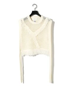 MIDIUMISOLID / ミディウミソリッド MIDIUMISOLID for Ladies レースリブベスト MIDIUMISOLID for Ladies レースショートベスト｜ MARcourt