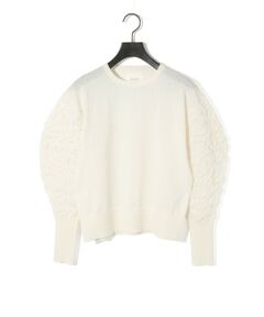 MIDIUMISOLID / ミディウミソリッド MIDIUMISOLID for Ladies ポロニットプルオーバー セール】 MIDIUMISOLID for Ladies ポロニットプルオーバー