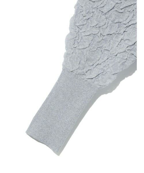 MIDIUMISOLID / ミディウミソリッド ニット・セーター | MIDIUMISOLID for Ladies パフスリーブジャカードプルオーバー | 詳細12