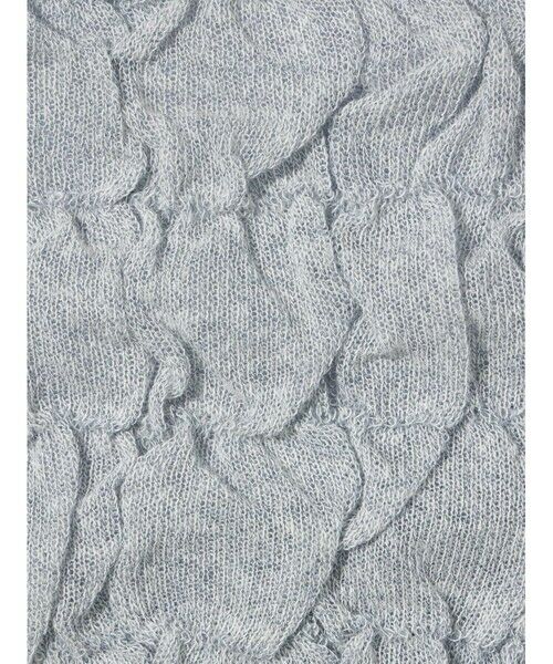 MIDIUMISOLID / ミディウミソリッド ニット・セーター | MIDIUMISOLID for Ladies パフスリーブジャカードプルオーバー | 詳細2