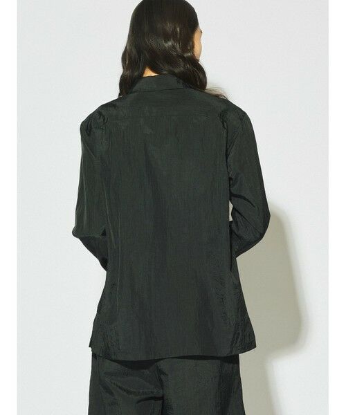 MIDIUMISOLID / ミディウミソリッド シャツ・ブラウス | MIDIUMISOLID Men’s フライフロントナイロンシャツ | 詳細6