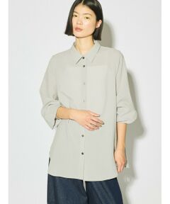 MIDIUMISOLID / ミディウミソリッド シャツ・ブラウス | MIDIUMISOLID for Ladies ベーシックロングシャツ