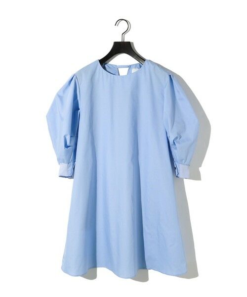 MIDIUMISOLID / ミディウミソリッド シャツ・ブラウス | MIDIUMISOLID for Ladies バックスリットボリュームスリーブチュニック | 詳細1