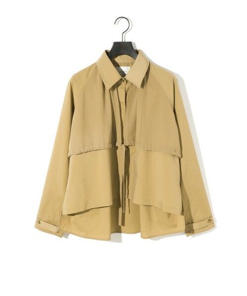 MIDIUMISOLID / ミディウミソリッド シャツ・ブラウス | MIDIUMISOLID for Ladies トレンチシャツ | 詳細14